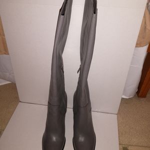 Sam Edelman Regina Gray knee high boots sz 11 NIB